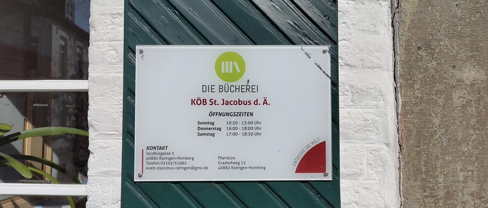 Büchereischild