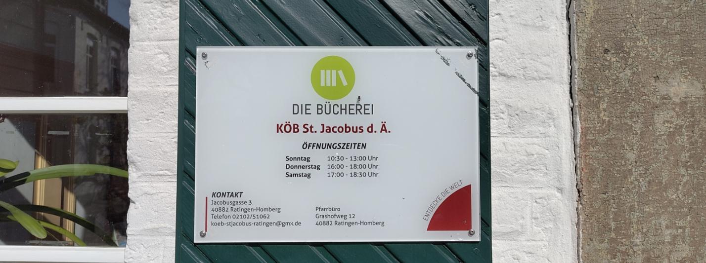 Büchereischild